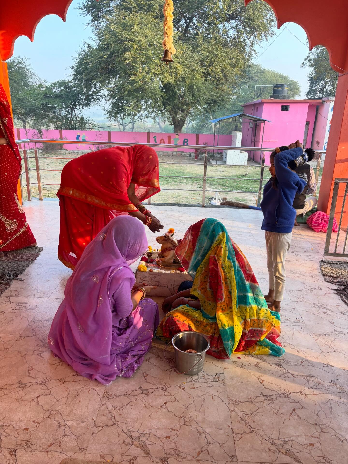 A puja ceremony, India